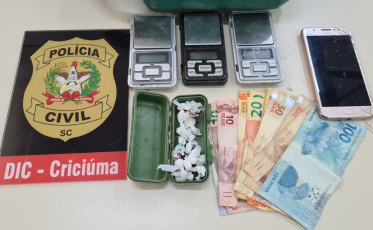 Operação contra tráfico de drogas termina em uma prisão