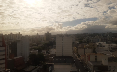 Clima mais quente somente no fim de semana