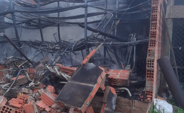 Mais um incêndio destrói estufa de fumo na região