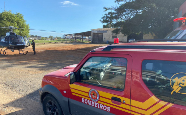 Mulher fica ferida após acidente na Vila Nova