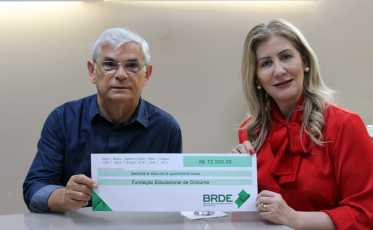 BRDE repassa recursos para fomentar o Unesc em Dança
