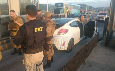 Dois homens são presos por tiros e fuga