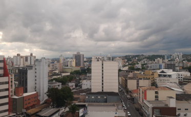 Máxima de 31ºC em Criciúma nesta terça-feira