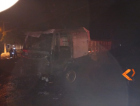 Incêndio em caminhão é registrado em Praia Grande