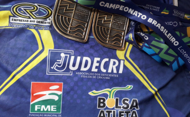 Paratletas de Criciúma conquistam medalhas no Campeonato Brasileiro Loterias Caixa
