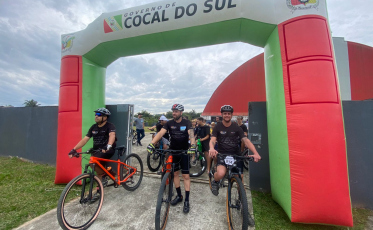 Cocal do Sul: 1º Passeio Ciclístico da Escola Cristo Rei une familiares e alunos