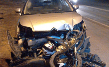 Içara: Acidente deixa motociclista gravemente ferido