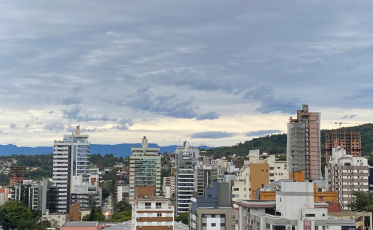 Tempo segue nublado no Sul de Santa Catarina