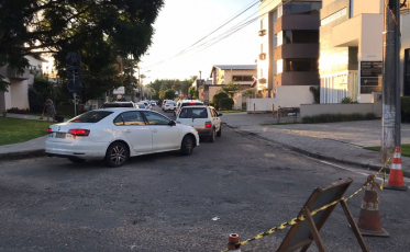 DTT prevê soluções para engarrafamentos na rua João Cechinel
