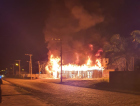 Oficina de chapeação e pintura pega fogo em Balneário Rincão 