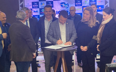 Em Içara, governador anuncia mais de R$ 47 milhões em investimentos para saúde e infraestrutura (FOTOS)