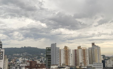 Tempo segue nublado nesta quarta-feira em Criciúma e região