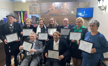 Câmara de Siderópolis homenageia entidades nos 131 anos de colonização italiana