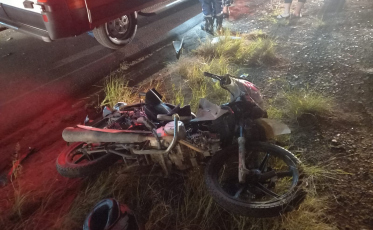 Içara: Acidente de trânsito deixa mulher ferida na SC-445