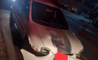 Içara: Acidente de trânsito deixa mulher ferida na SC-445