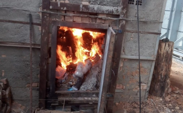 DIC de Criciúma incinera 119 quilos de drogas (FOTOS)