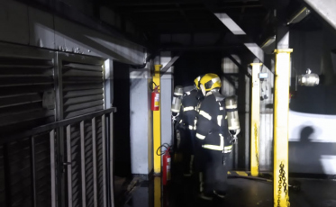 Empresa sofre princípio de incêndio em Criciúma 