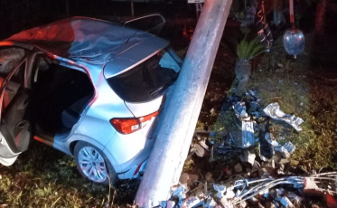 Acidente deixa jovem gravemente ferido em Criciúma