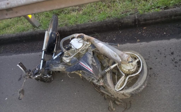 Içara: Motociclista morre em grave acidente na BR-101