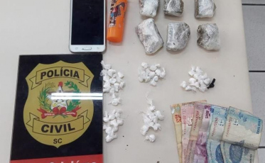 Polícia apreende adolescentes por tráfico de drogas em Criciúma   