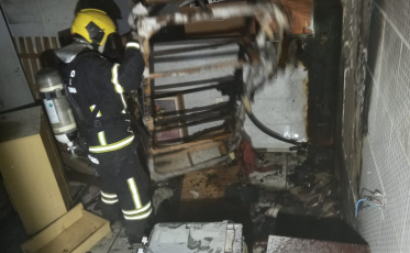 Balneário Rincão: Princípio de incêndio destrói móveis de residência