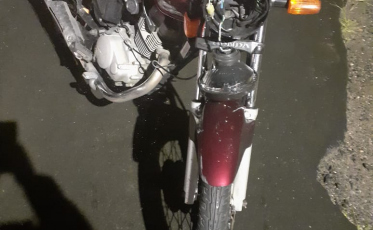 Acidente de trânsito deixa motociclista ferido na SC-445