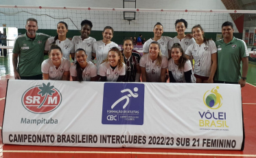 Mampituba recebe equipe de vôlei do Fluminense no Brasileiro de Interclubes 