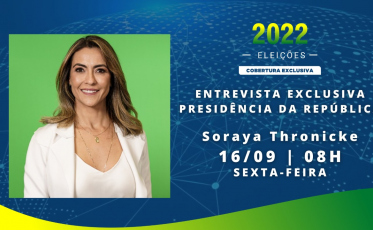 No segundo turno, Soraya Thronicke diz que não votaria em Lula nem Bolsonaro