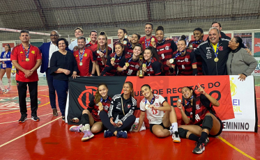 Equipe feminina de Vôlei do Flamengo vence Campeonato Brasileiro no Mampituba