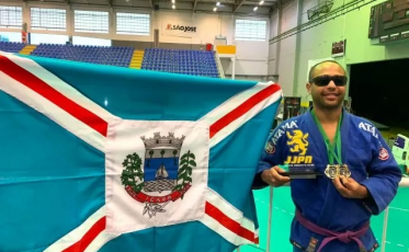 Atleta içarense é campeão do 3º Brasileiro de parajiu-jitsu