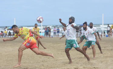 Segunda rodada do Regional de Futebol de Areia em Balneário Rincão