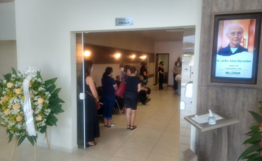 Corpo de João Abel Benedet é velado