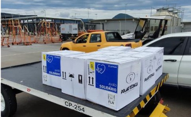 Covid-19: Doses da vacina para crianças chegam ao estado