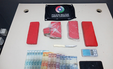 Homem é preso em flagrante por tráfico de drogas