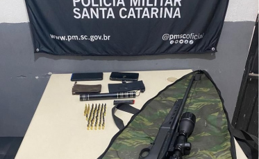 Homem é preso por posse irregular de arma de fogo