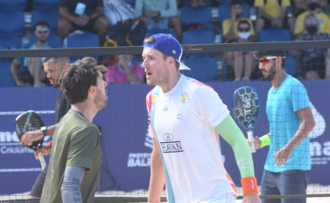 Semifinais masculinas definidas no Mundial de Beach Tennis