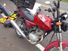 Adolescente cai de moto e fratura braço esquerdo em Urubici