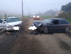 Colisão frontal deixa quatro feridos em Criciúma