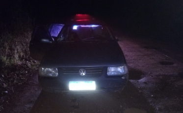 Sem habilitação, motorista tenta fugir da polícia em São Joaquim