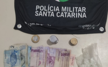 Adolescente é apreendido por tráfico de drogas em Criciúma