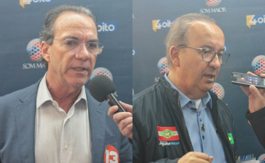 Décio Lima e Jorginho Mello disputam o segundo turno para governador