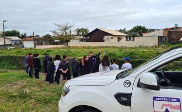 Programa Defesa Civil na Escola busca educar sobre a gestão de risco