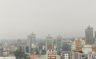 Terça-feira segue com tempo fechado em Criciúma e região