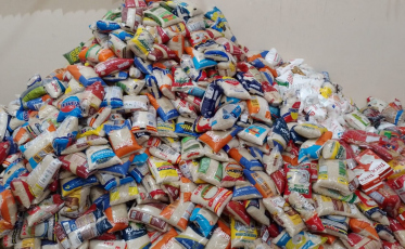 Amistoso Brasil x Marrocos arrecada três toneladas de alimentos