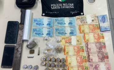 Trio é detido por tráfico de drogas em Criciúma