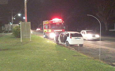 Içara: Acidente de trânsito deixa quatro feridos na SC-445