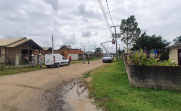 Celesc realiza corte de energia em mais 80 residências do bairro Renascer 