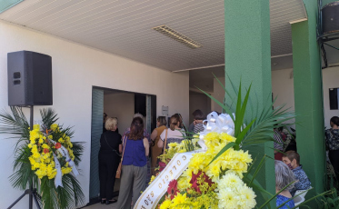 Susana Naspolini é velada em Criciúma na presença de colegas e admiradores