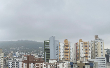 Quinta-feira será de tempo chuvoso em Criciúma e região