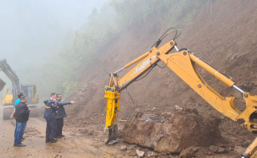 Defesa Civil avalia risco de novos deslizamentos na Serra do Rio do Rastro (VÍDEO)